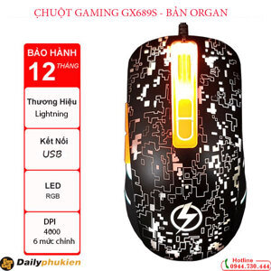 Chuột máy tính - Mouse Lightning GX689S