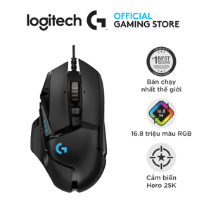 Chuột máy tính - Mouse Logitech G502 Hero High Performance