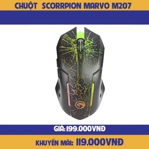 Chuột máy tính - Mouse Marvo M207