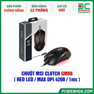 Chuột máy tính - Mouse MSI Clutch GM08