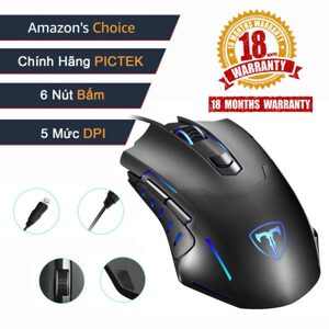 Chuột máy tính - Mouse PICTEK T9 - 6 nút