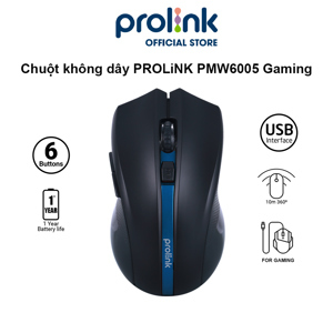 Chuột máy tính - Mouse Prolink PMW6005 Wireless