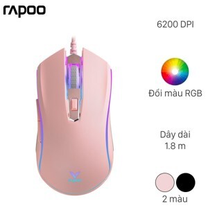 Chuột máy tính - Mouse Rapoo V25S RGB