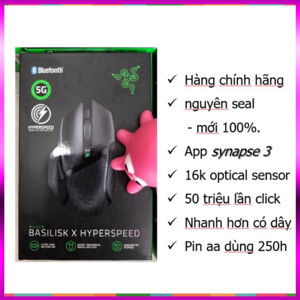 Chuột máy tính - Mouse Razer Basilisk X HyperSpeed