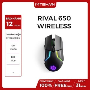 Chuột máy tính - Mouse SteelSeries Rival 650