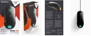 Chuột máy tính - Mouse SteelSeries Rival 105