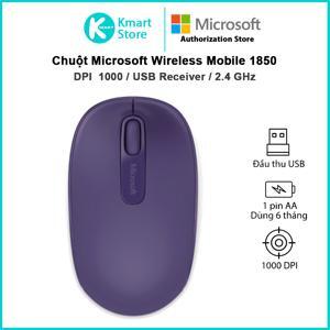 Chuột máy tính Microsoft Mobile Mouse 1850 - Chuột quang không dây