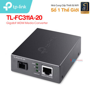 Chuyển đổi quang điện Gigabit WDM Media Converter TP-LINK TL-FC311A-20