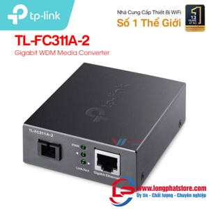 Chuyển đổi quang điện Gigabit WDM Media Converter TP-LINK TL-FC311A-2