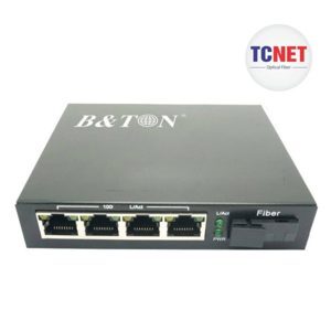 Chuyển đổi Quang Điện Media Converter BTON BT-912GS-20B 2 port RJ45