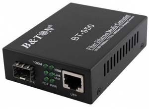 Chuyển đổi Quang-Điện Media Converter BTON BT-918SFP-GE