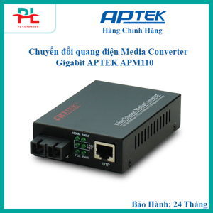 Chuyển đổi quang điện Media Converter Gigabit APTEK APM110