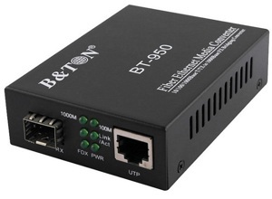 Chuyển đổi Quang-Điện Media Converter BTON BT-912SFP-GE