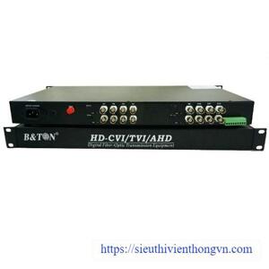 Chuyển đổi Quang-điện Video 16 kênh Converter Bton BT-H16VF-T/R