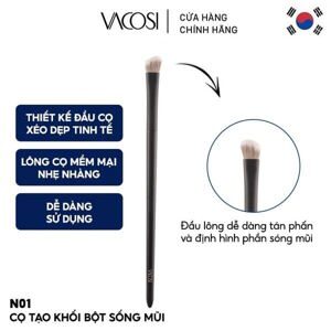Cọ đánh sống mũi Vacosi Angled Shading