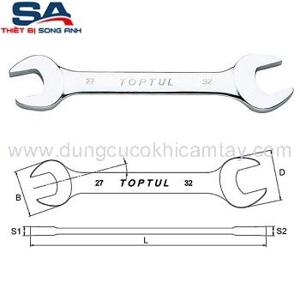 Cờ lê 2 đầu hở Toptul AAAJ0810 8x10mm