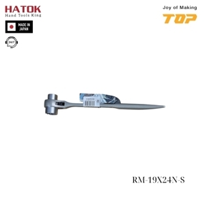 Cờ lê 2 đầu tuýp đuôi chuột cong Top Kogyo RM-19X24N-S