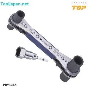 Cờ lê bánh cóc 4 đầu tuýp Top Kogyo PRW-3LS