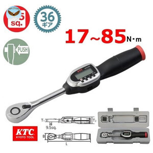 Cờ lê cân lực điện tử KTC GEK085-R3 (17 đến 85 Nm)