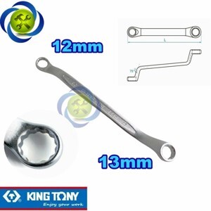 Cờ lê hai đầu vòng 12x13mm Kingtony 19601213