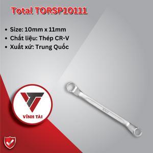 Cờ lê hai đầu vòng Total TORSP10111 10x11mm