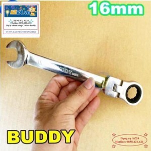 Cờ lê tự động gật gù Buddy BA0074 16mm