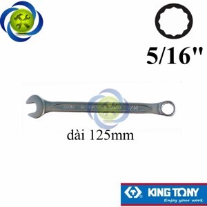 Cờ lê vòng miệng 5/16 inch 125mm Kingtony 5060-10