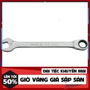 Cờ lê vòng miệng chống trượt tự động Yato YT-0255