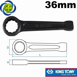 Cờ lê vòng miệng đóng Kingtony 10B0-36, 36mm