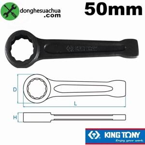 Cờ lê vòng miệng đóng Kingtony 10B0-50 50mm