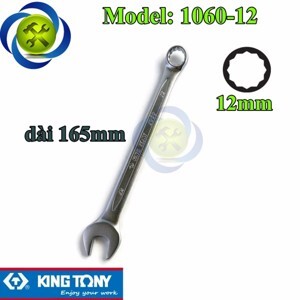 Cờ lê vòng miệng Kingtony 1060-12 12mm