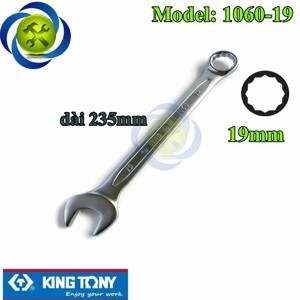 Cờ lê vòng miệng Kingtony 1060-19 (19mm)