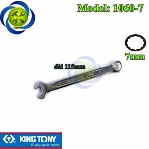 Cờ lê vòng miệng Kingtony 1060-07, 07mm