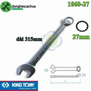 Cờ lê vòng miệng Kingtony 1060-27 (27mm)