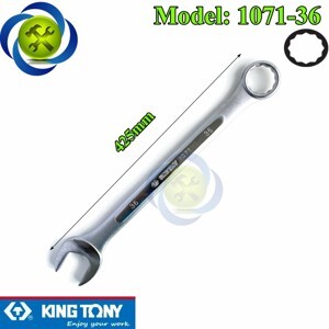 Cờ lê vòng miệng Kingtony 1071-36 36mm