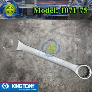 Cờ lê vòng miệng Kingtony 1071-75, 75mm