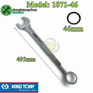 Cờ lê vòng miệng Kingtony 1071-46, 46mm