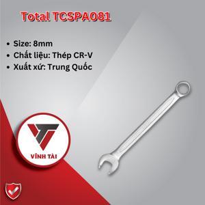 Cờ lê vòng miệng Total TCSPA081, 8mm