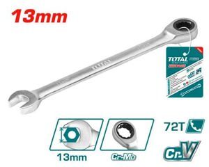 Cờ lê vòng miệng tự động hai chiều Total TCSPAR131