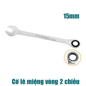 Cờ lê vòng miệng tự động hai chiều Total TCSPAR151 15mm