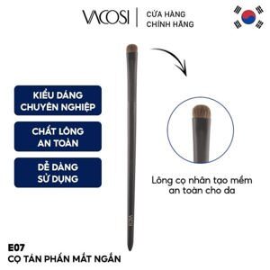 Cọ mắt đầu ngắn Vacosi E-07