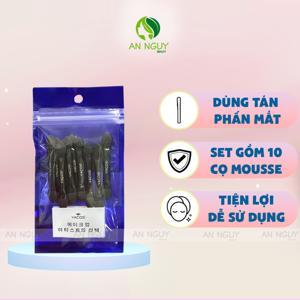 Cọ mắt Vacosi Mousse 2 đầu cán đen CM13