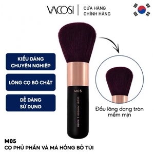 Cọ phủ cán ngắn Vacosi M05