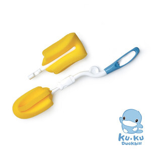 Cọ rửa bình sữa kèm cọ thay thế Kuku KU5481