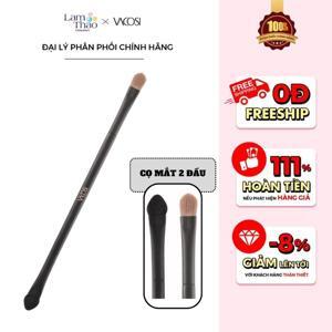Cọ tán phấn mắt 2 đầu Vacosi E2E