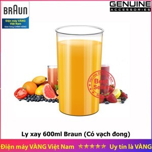 Cốc đong máy xay cầm tay Braun - 600 ml