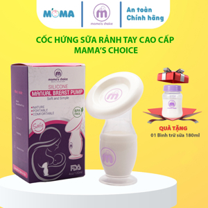 Cốc hứng sữa silicone Mama's Choice