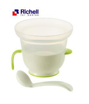 Cốc nấu cơm nát trong lò vi sóng Richell RC41860 (41860)