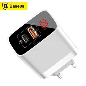Cốc sạc nhanh 2 cổng Baseus BS-C912 Mirror Lake