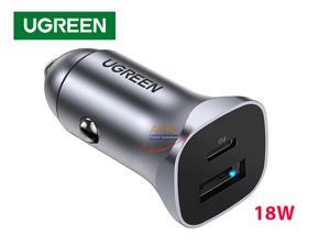 Cốc sạc nhanh trên xe hơi QC 3.0 PD 18W Ugreen 30780